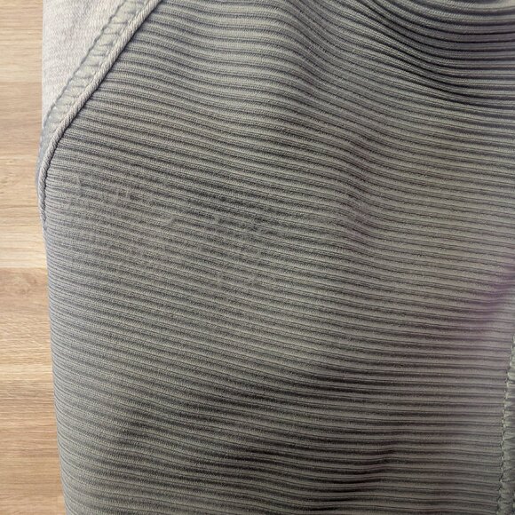 Lululemon Core Kicker Slim-Fitting Tank Top Heather Gray Pink Wide Straps Cross - Picture 7 of 16